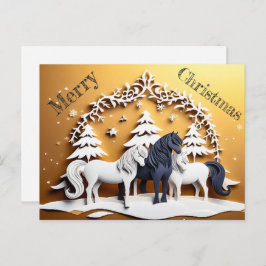 Merry Christmas - 1 Postkarte