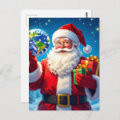 „Merry Christmas“1 Postkarte (Vorne/Hinten)