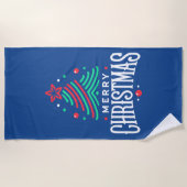 Merry Christmas 1 Strandtuch (Vorderseite)