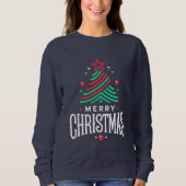 Merry Christmas 1 Sweatshirt (Vorderseite)