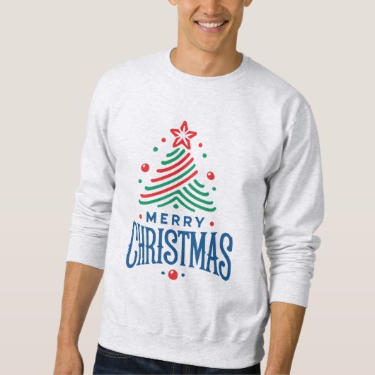Merry Christmas 1 Sweatshirt (Vorderseite)
