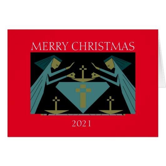 MERRY CHRISTMAS 2021 (Vorderseite (Horizontal))