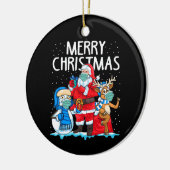 Merry Christmas 2023 Keramik Ornament (Links)
