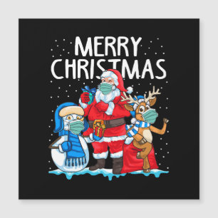 Merry Christmas 2023 Magnetkarte