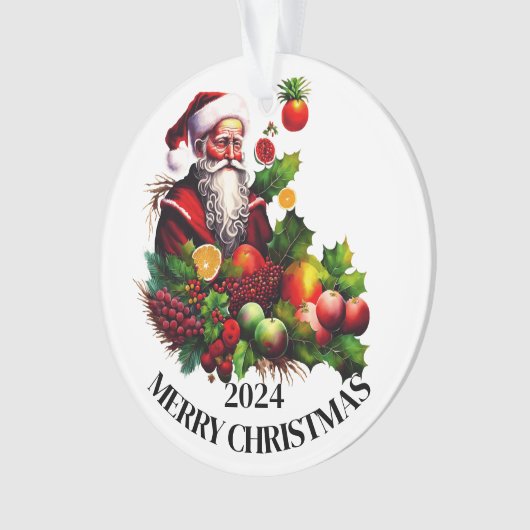 MERRY CHRISTMAS 2024 ORNAMENT (Vorderseite)
