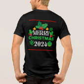 Merry Christmas 2025-86303 Tri-Blend Shirt (Rückseite)