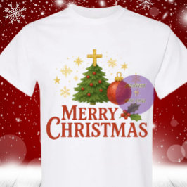 Merry Christmas 2025 - Christian T-Shirt