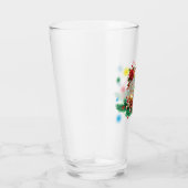 Merry Christmas 2025 Drinkware Glas (Rechts)