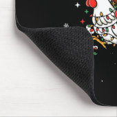 Merry Christmas 2025 Funny Santa Riding Chicken Ch Mousepad (Ecke)