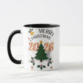 Merry Christmas 2026 Mug – Festive Holiday Coffee Tasse (Links)