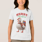 MERRY CHRISTMAS 2026 Tri-Blend SHIRT (Vorderseite)