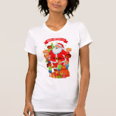 MERRY CHRISTMAS 2525 WOMENS BELLA+CANVAS SLIM FIT T-Shirt (Vorderseite)