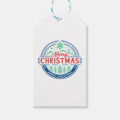 Merry Christmas 2 Geschenkanhänger (Vorderseite)