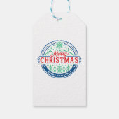 Merry Christmas 2 Geschenkanhänger (Rückseite)