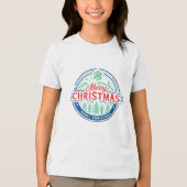 Merry Christmas 2 Tri-Blend Shirt (Vorderseite)