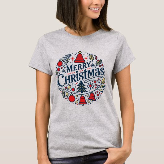 Merry Christmas 3 T-Shirt (Vorderseite)