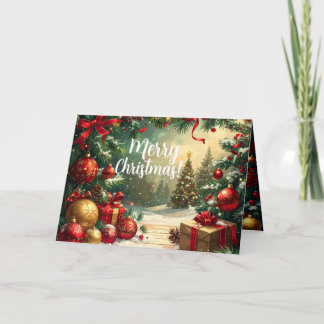 Merry Christmas 5 Image Karte