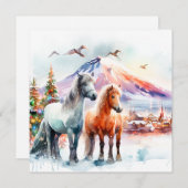 Merry Christmas - 7 Feiertagskarte (Vorne/Hinten)