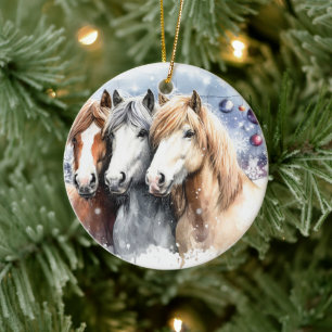 Merry Christmas - 8 Keramik Ornament