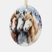 Merry Christmas - 8 Keramik Ornament (Rechts)