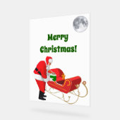Merry Christmas Acrylic Sign Acrylschild (Winkel)