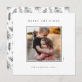 MERRY CHRISTMAS Add Your Foto (Vorne/Hinten)