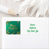 *MERRY CHRISTMAS* ADDRESS-ETIKETT (Insitu)