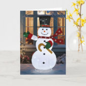 **MERRY CHRISTMAS** AN MEINE **BRUDER** KARTE (Gelbe Blume)