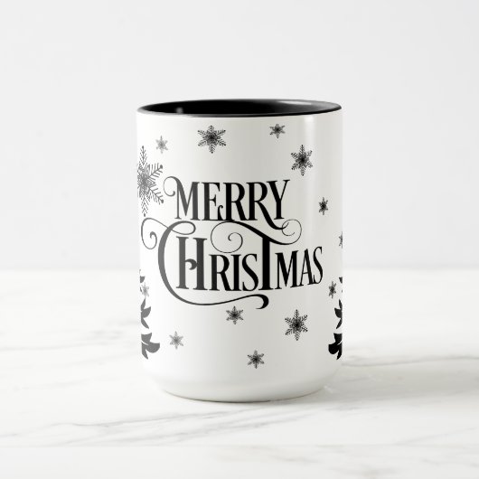 Merry Christmas and good Wisches Tasse (Zentrum)