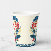 Merry Christmas and Happy New Year! 20XX Red Bird Pappbecher (Rechts)