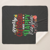 Merry Christmas And Happy New Year-67342 Sherpadecke (Vorderseite (Horizontal))