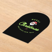 Merry Christmas and Happy New Year Acryleinladungen (Ablage )