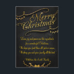 Merry Christmas and Happy New Year Einladung<br><div class="desc">Merry Christmas and Happy New Year</div>