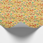 Merry Christmas And Happy New Year Geschenkpapier (Ecke)