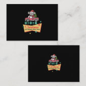 Merry Christmas and Happy New Year Mitteilungskarte (Vorne/Hinten)