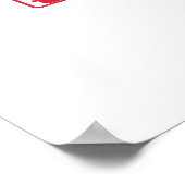 Merry Christmas And Happy New Year Poster (Ecke)