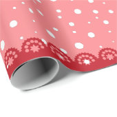 Merry Christmas and Happy New Year! Red Bird Geschenkpapier (Rolleneckpunkt)