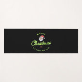 Merry Christmas and Happy New Year Yogamatte (Vorderseite (Horizontal))