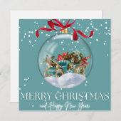 Merry Christmas and New Year Greeting (Vorne/Hinten)