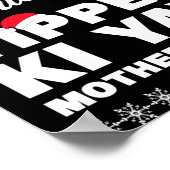 Merry Christmas And Yippee Ki Yay Motherfcker Die  Poster (Ecke)