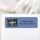 MERRY CHRISTMAS ANGEL - KUSTOM-ETIKETT (Insitu)