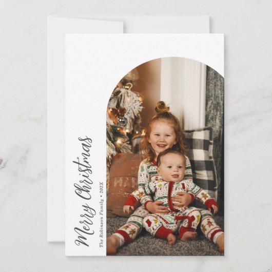 merry christmas arch  feiertagskarte (Vorderseite)