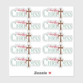 Merry Christmas Aufkleber