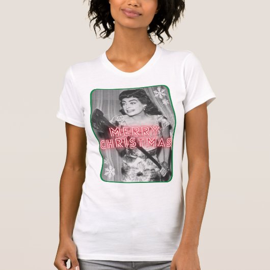 MERRY CHRISTMAS AUS JOAN Shirt (Vorderseite)