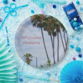 MERRY CHRISTMAS AUS KALIFORNIEN PAPPTELLER (Party)