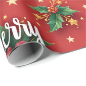  Merry Christmas, Author Natasha Us   Geschenkpapier (Rolleneckpunkt)