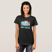 Merry Christmas   Axolotl Christmas T-Shirt (Vorne ganz)