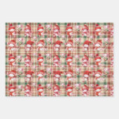 Merry Christmas Axolotl Wrapping Paper Sheet Geschenkpapier Set (Vorderseite 3)
