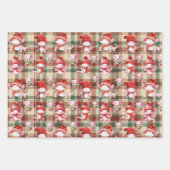 Merry Christmas Axolotl Wrapping Paper Sheet Geschenkpapier Set (Vorderseite 2)