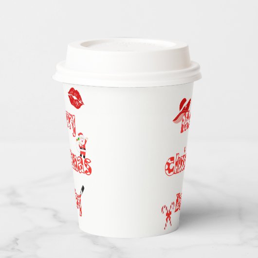 Merry Christmas Baby Pappbecher (Links)